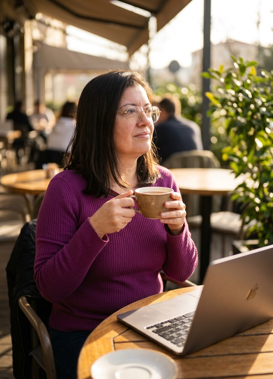Dominique Beaudouin en télétravail